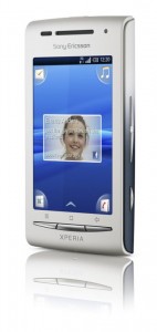Sony Ericsson Xperia X8 Front Dark Blue 142x300 Sony Ericsson Xperia X8 Dark Blue (front) 