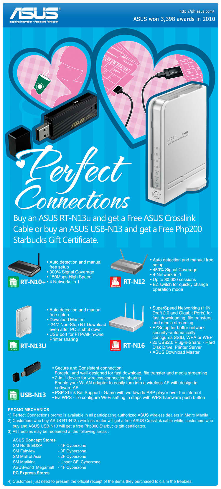 ASUS Perfect Connections