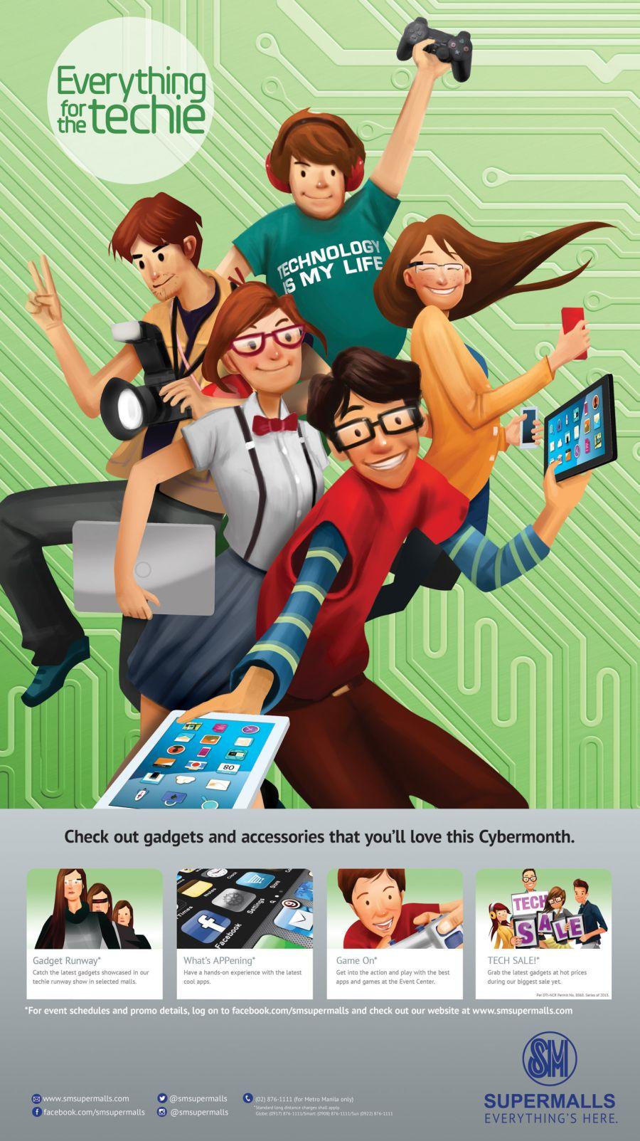 SM Cyberzone Cyber Month August 2013