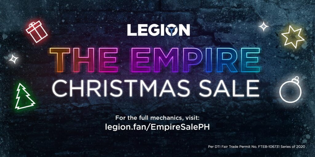 Gaming Gift Guide - The Legion Empire Christmas Sale