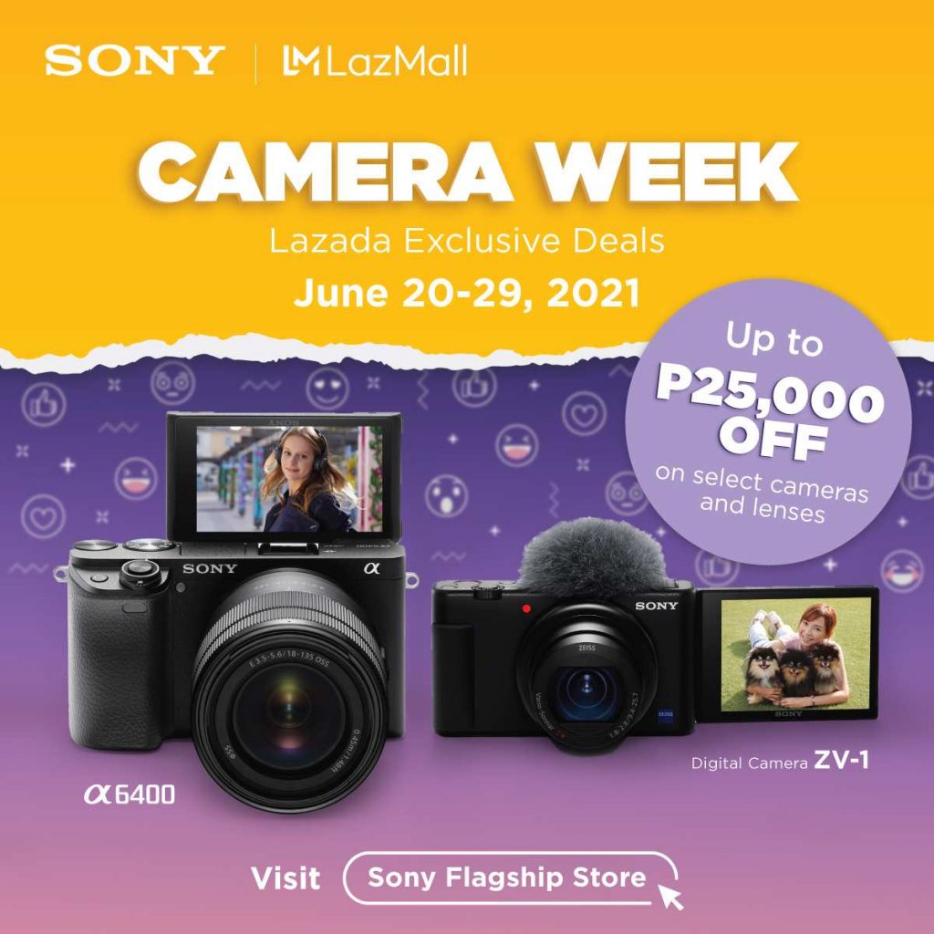 Sony Camera Week at Lazada